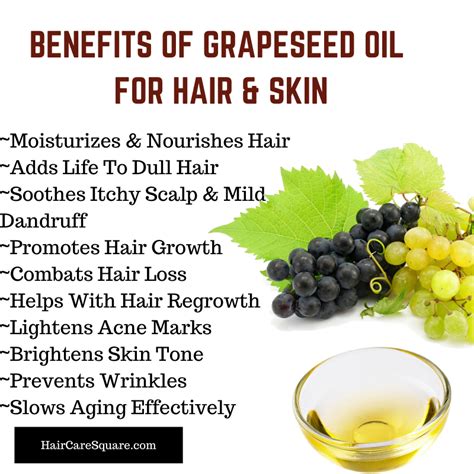 grapeseed oil for hair and skin Grapeseed Oil Uses, Benefits Of Grapeseed Oil, Natural Hair Tips ...