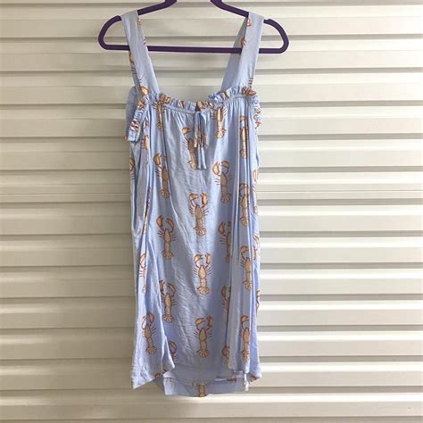 Oliver Bonas Mini Dress - Baby Blue Size -... - Depop