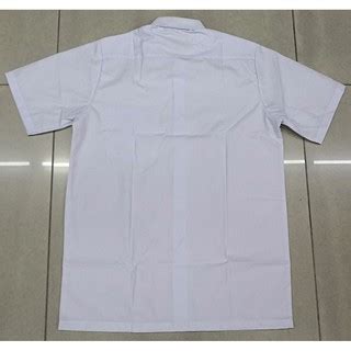 KEMEJA PUTIH White School Shirt Short Sleeve COTTON Fabric (JENAMA FALCON) | Shopee Philippines