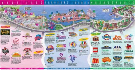 Theme Park Brochures Downtown Disney - Theme Park Brochures