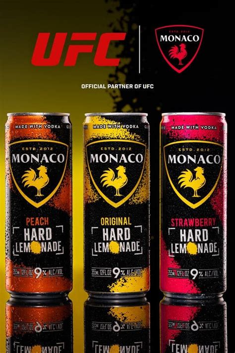 Monaco® Cocktails Named "Official Onerous Lemonade of UFC" and ...