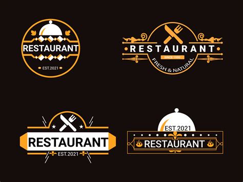 Restaurant logo Design 2662957 Vector Art at Vecteezy