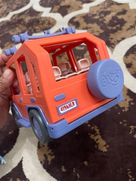 Bluey car playset, Hobbies & Toys, Toys & Games on Carousell