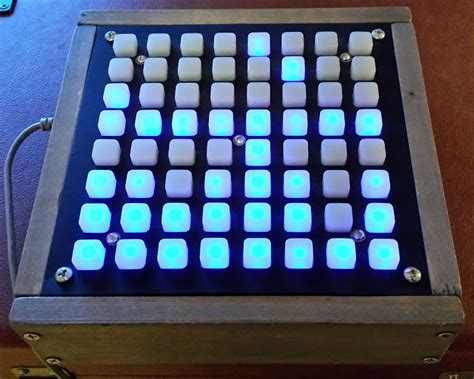 MATRIXSYNTH: Monome Grid 64 with White Whale, Switch Eurorack modules