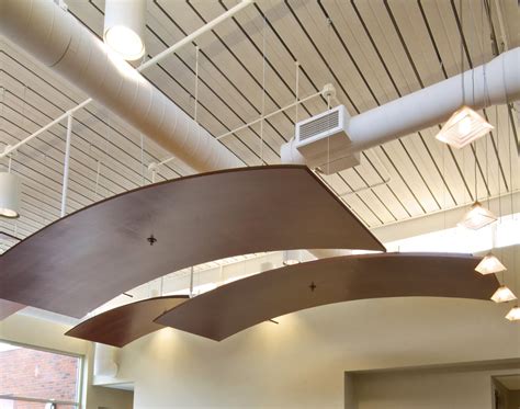 Acoustical Steel Decks Elevate Open School Design - gb&d