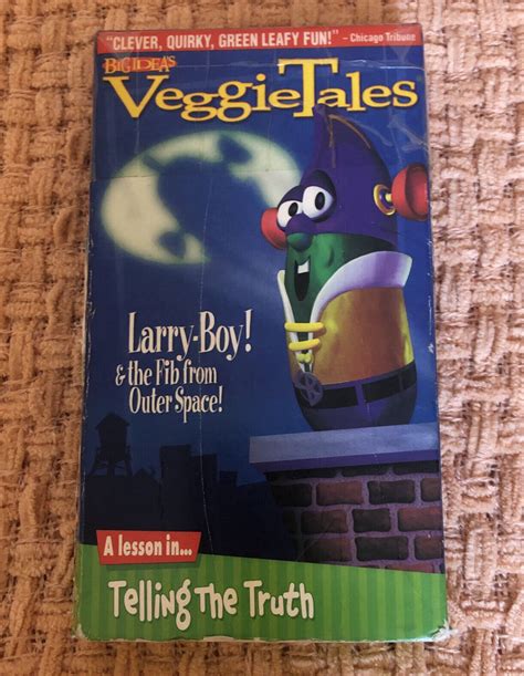 VeggieTales - Larryboy And The Fib from Outer Space! (VHS, 1998)