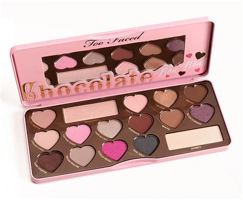 Too Faced Chocolate Bon Bons Chocolate Bar Eye Palette Review & Swatches