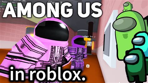 ROBLOX Among Us, it's well made. (Impostor) - YouTube