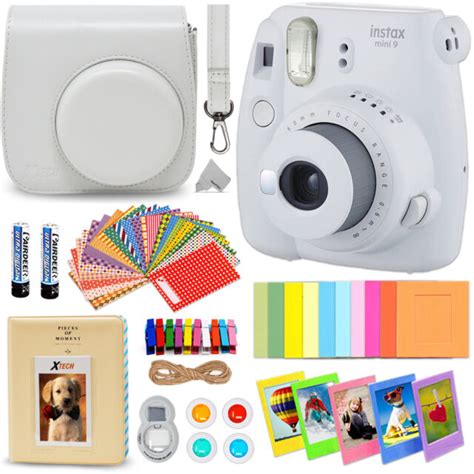 Fujifilm Instax Mini 9 Instant Polaroid Camera Accessories Kit Set ...