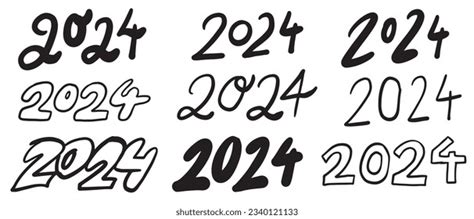 Finally 2024 Finally 2024 Eps Stock Vector (Royalty Free) 2389923971 ...