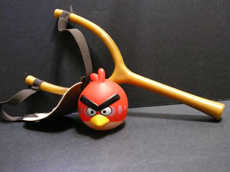 Penangfleamarket: Angry Bird : Plastic Toy Slingshot Playset