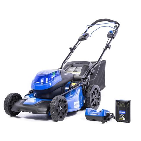 Kobalt 40-Volt Max Brushless 20-in Self-propelled Cordless Electric ...