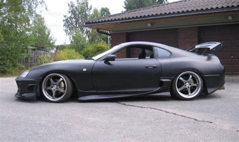 Toyota Supra matte black Toyota Supra, Toyota Mr2, Tuner Cars, Jdm Cars, My Dream Car, Dream ...