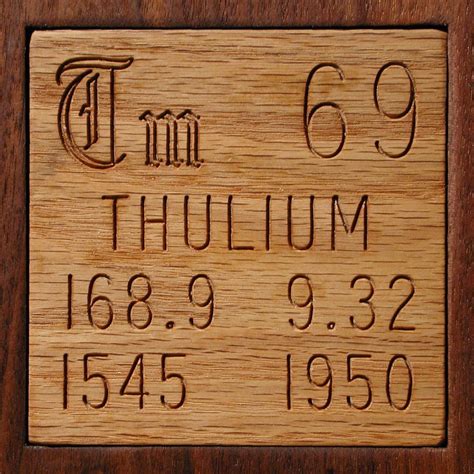 Facts, pictures, stories about the element Thulium in the Periodic Table