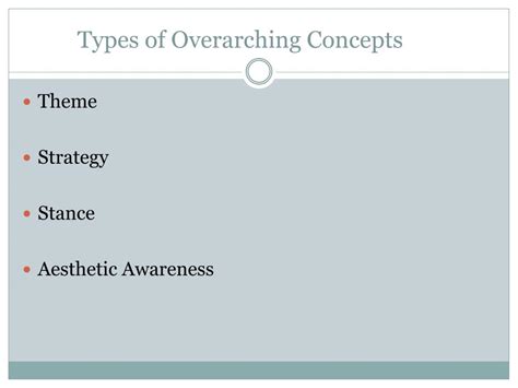 PPT - Overarching Concepts PowerPoint Presentation, free download - ID ...