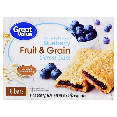 Nutri Grain Blueberry Cereal Bar Nutrition Facts | Besto Blog