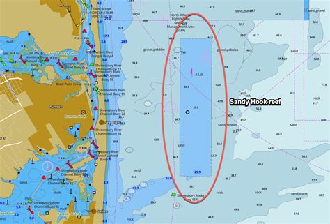 Sandy Hook Reef GPS Coordinates