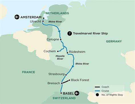 Rhine and Moselle river cruise from Amsterdam