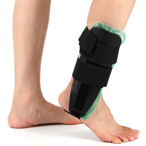 Air Gel Ankle Stirrup Brace Adjustable Ankle Splint Stabilizer Support ...