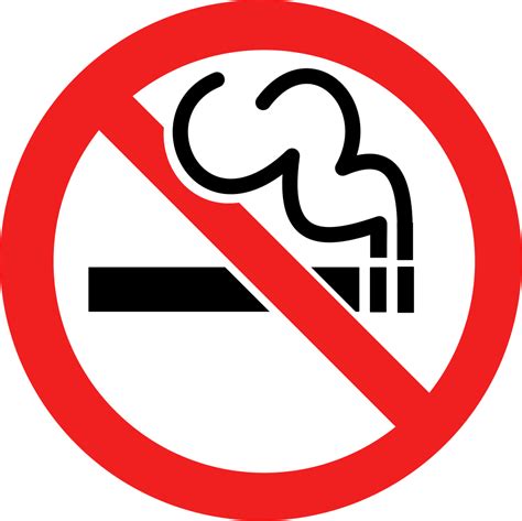 No Smoking PNG Warning Images, No Cigarette Smoking Clipart Free ...