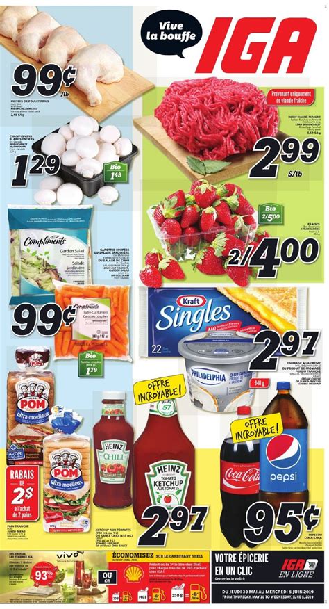 IGA - Quebec Current flyer 05/30 - 06/05/2019