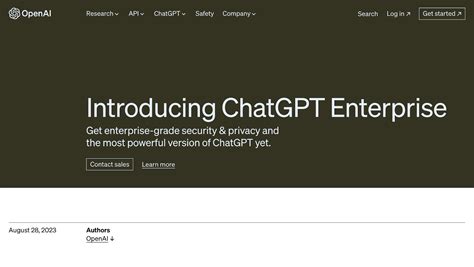 「ChatGPT Enterprise」とは？料金や始め方、企業向けの新機能 | Web Auto Robot の 「AUTORO（オートロ）」