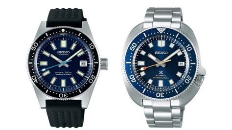 Seiko Debuts Two New Limited Edition 55th Anniversary Dive Watch Models ...