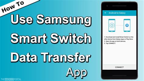 How To Use Samsung Smart Switch Data Transfer App? - TheAndroidPortal