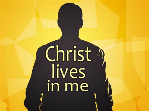 Christ Lives In Me – Focus Online