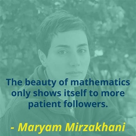 Our #MondayMotivation comes from Maryam Mirzakhani, the only woman to ever win a Fields Medal ...