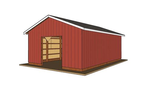 20x30 Pole Barn Plans