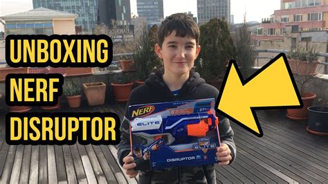 Unboxing NERF Disruptor + Shooting Test - YouTube