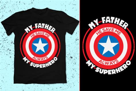 My Father My Superhero Graphic by Israfil Arif · Creative Fabrica