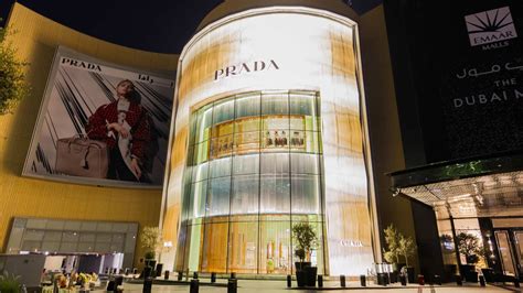 A new Prada flagship store: the Dubai Mall, Fashion Avenue