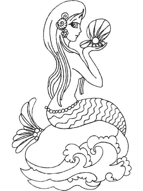 Mermaid Coloring Pages | Coloring Pages To Print