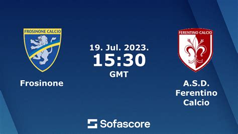 Frosinone vs A.S.D. Ferentino Calcio live score, H2H and lineups ...