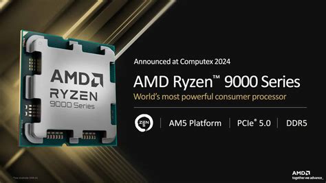 AMD Ryzen 9000 release date, first launch 8th August