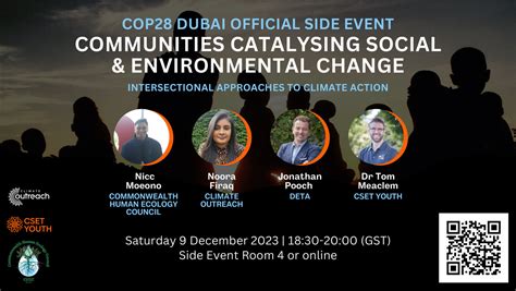 COP28 Blue Zone Event: Communities catalysing Social & Environmental ...