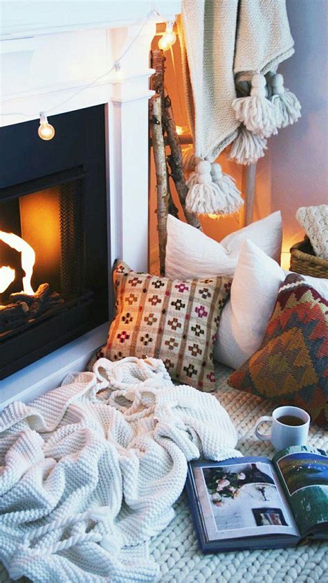 Room Fireplace Winter Wallpapers - Wallpaper Cave