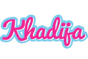 Khadija Logo | Name Logo Generator - Popstar, Love Panda, Cartoon, Soccer, America Style