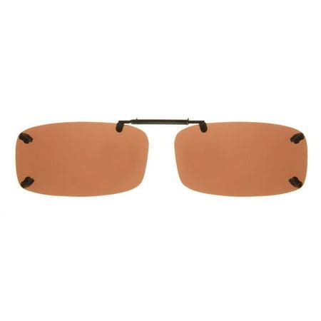 Solar Shield Clip-On PolarTX Rimless Driving Sunglasses - Walmart.com