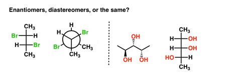 Stereoisomers Diastereomers And Enantiomers