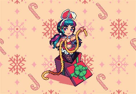 [OC] Bunny Girl : r/PixelArt