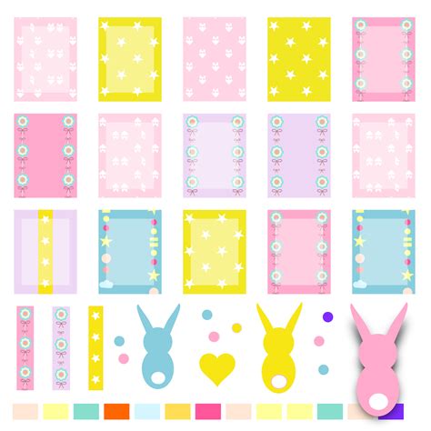 Free printable spring planner stickers - Agendasticker - freebie | MeinLilaPark