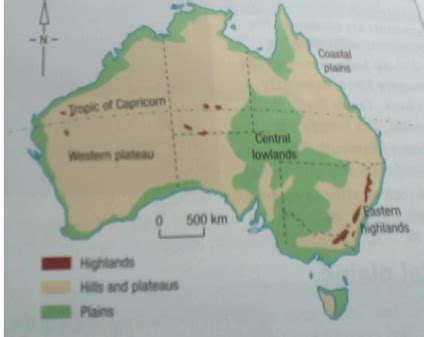 Landforms - Northern Territory of Australia