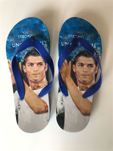 Real Madrid Ronaldo Flip-Flop Nya! Storlek 29/30 (409790329) ᐈ Köp på Tradera