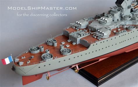 Richelieu battleship model