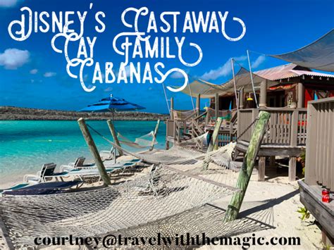 Disney’s Castaway Cay Beach Cabanas– What’s Included? - Travel With The ...