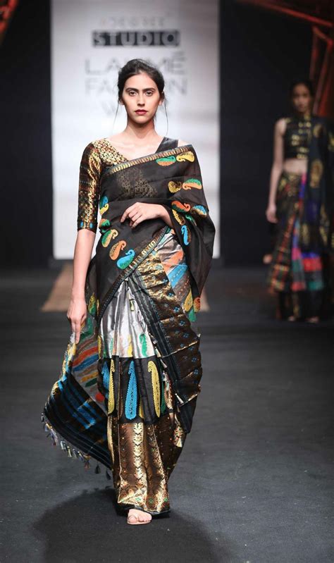 Pin by Sahithya on Indian Wear | Lakme fashion week, Mekhela chador, Indian women fashion