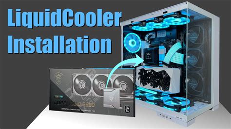 How To Install the MSi MEG CoreLiquid S360 Liquid Cooler - YouTube